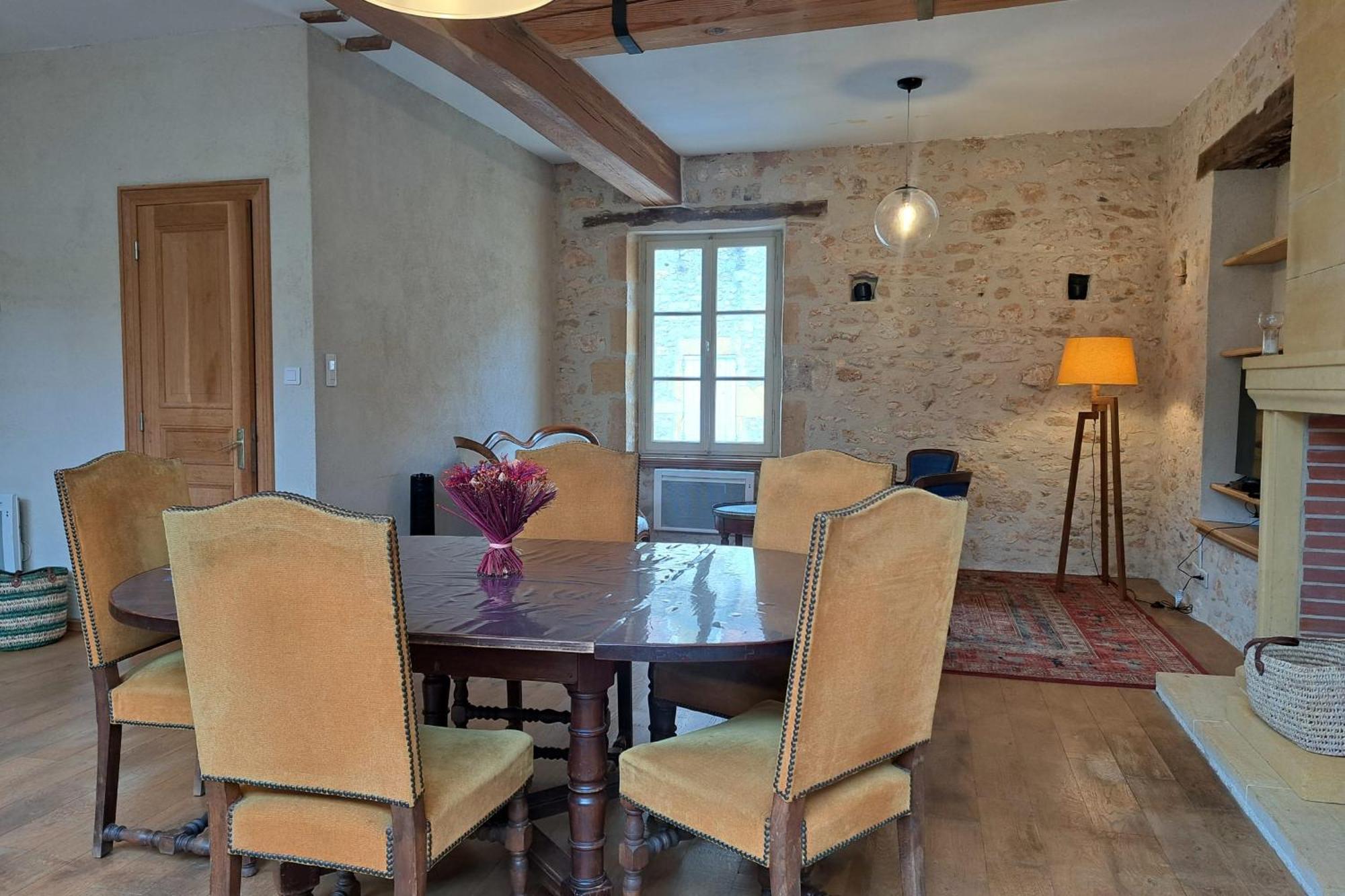 Monpazier Situation Ideale Lumineux Terrasse Exterior foto
